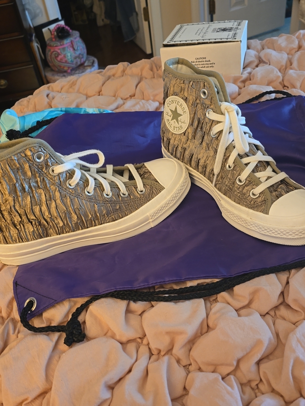 Converse Chuck Taylor 70 High Wrinkled Satin
